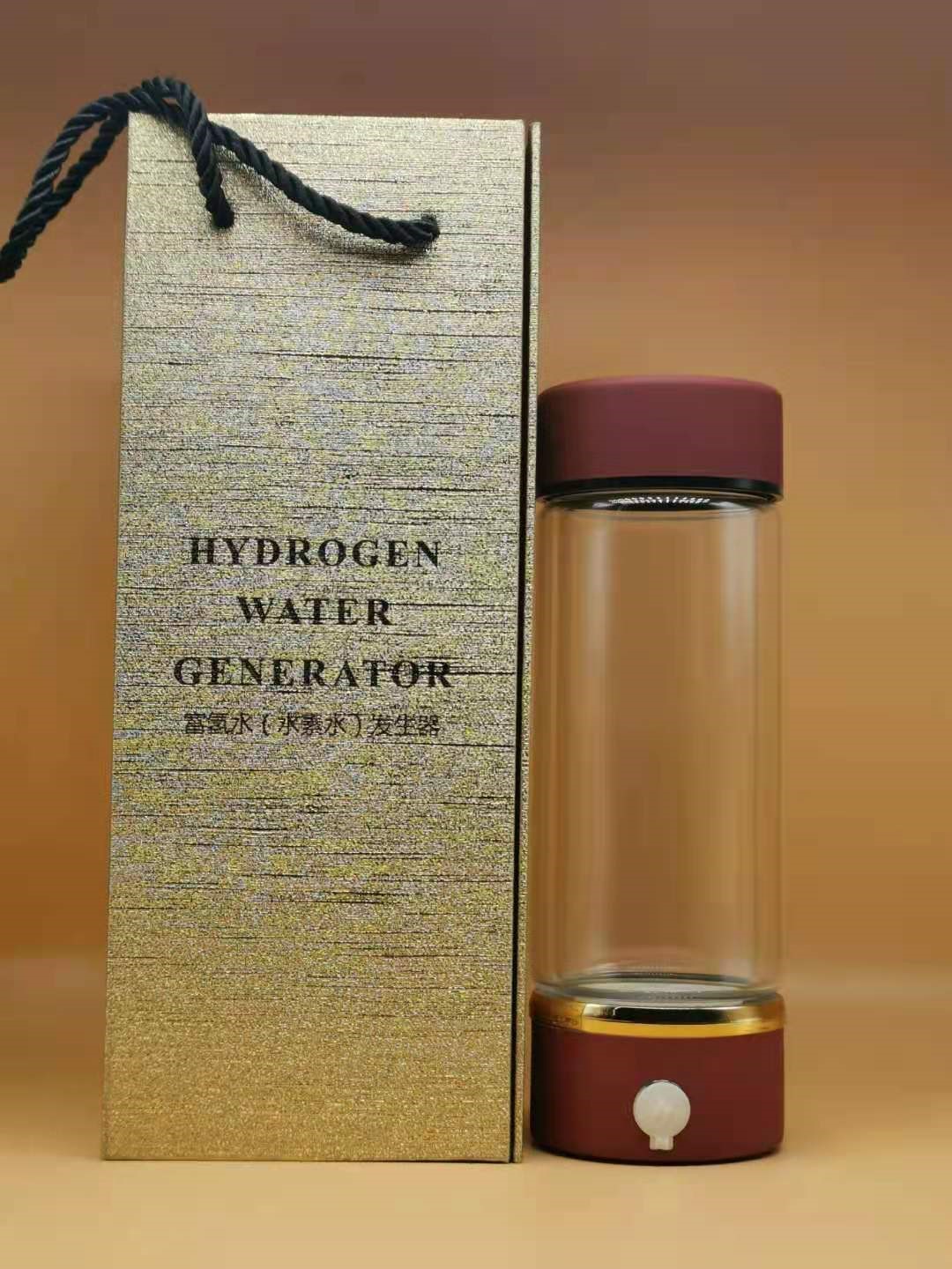 Briefing einer gesunden Wasserstoffwasserflasche im Detail