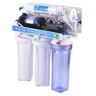 Filtern Sie Wasser, um Kalzium- und Magnesiumionen zu entfernen Automatische RO-Membran-Filtrationsmaschine